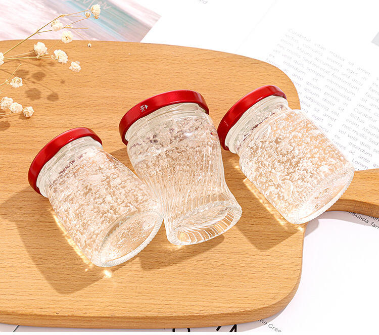 product high quality edible birds nest in elegant metal glass jar for whiskey perfumes eye cream candies wines canned foods-1