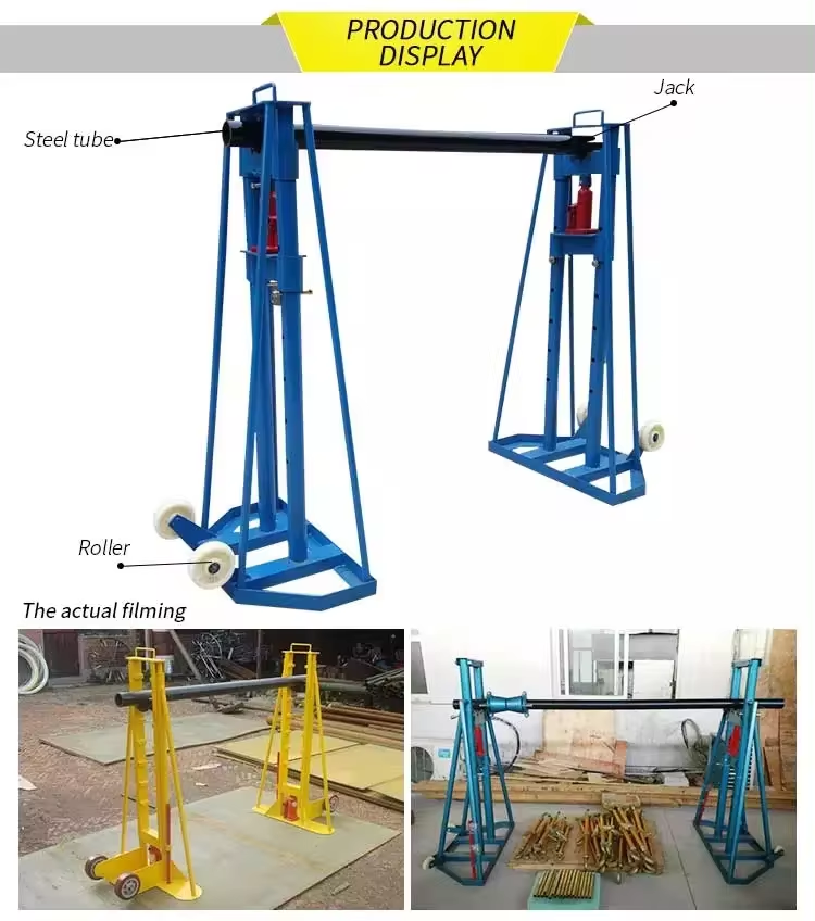 Cable Reel Standing Rack/Cable Pay Off Stand details