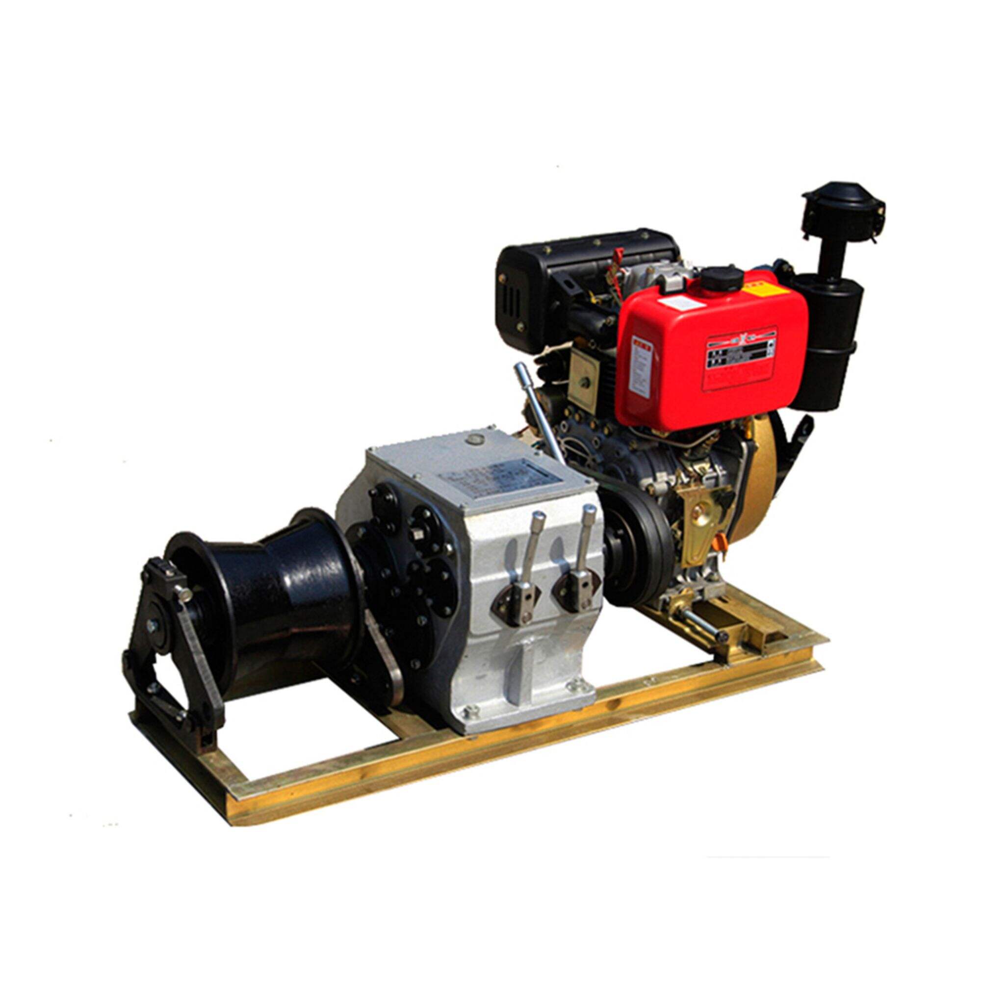 Diesel Engine Powered Cable Pulling Winch 3T/5T/8T