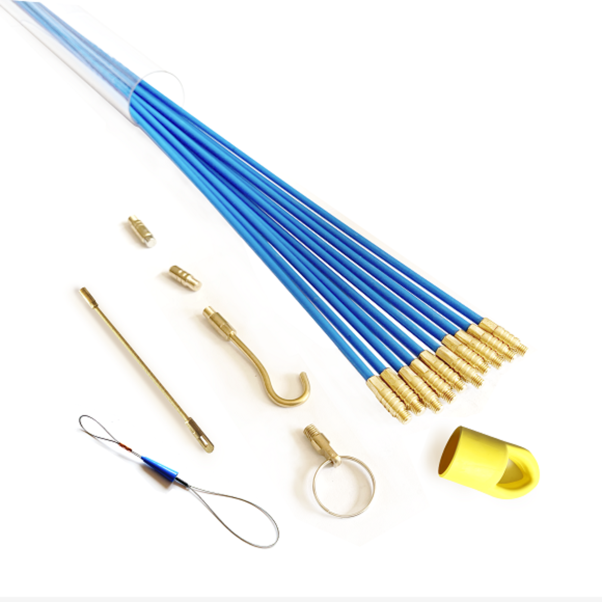 Fiberglass Wire Running Rod Kit 4mm/5mm/6mm