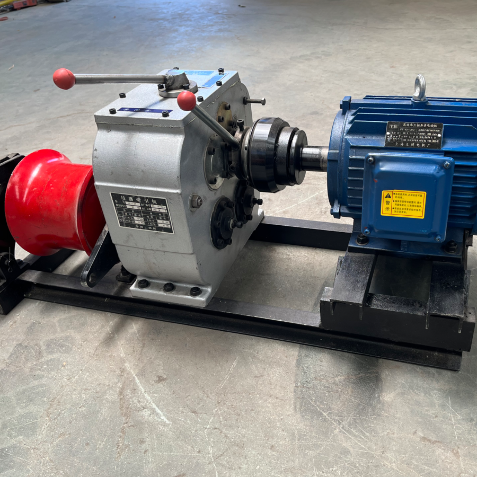 Electric Engine Powered Cable Pulling Winch 3T/5T/8T