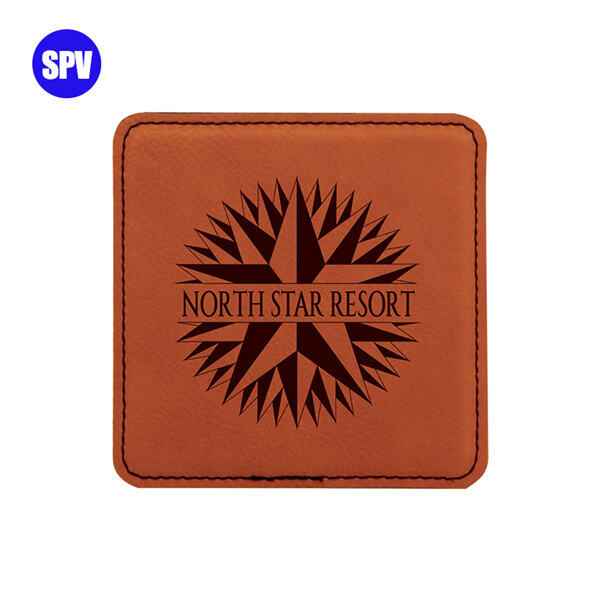 Personalized Leatherette Coasters for Any Occasion