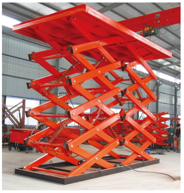 Hot sale hydraulic scissor lifting platform used car scissor lift good quality best price customized scissor lift factory