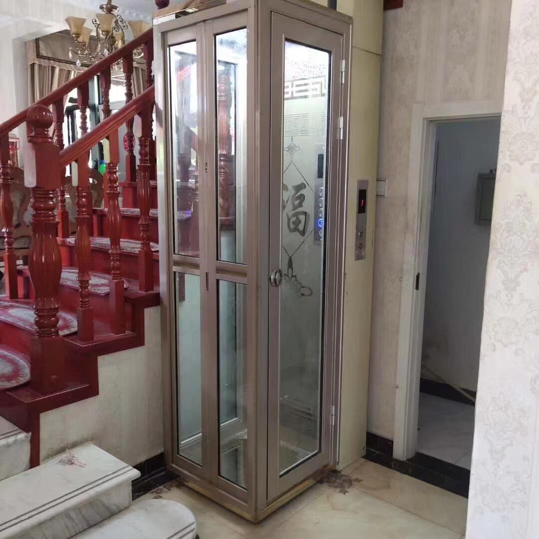 Customized Vertical 400Kg~2000Kg Indoor/Outdoor Home Mini Lift Electric Hydraulic Home Elevator supplier