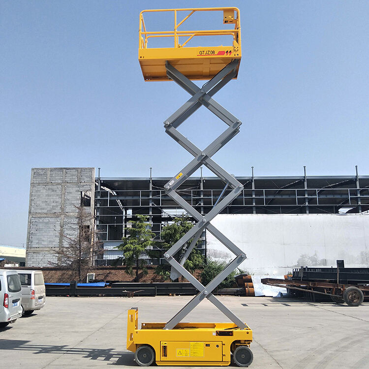 Mobile Self Propelled Scissor Lift Hydraulic Scissor Lift Platform Electric Model For Sale manufacture