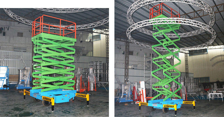 CE Certificate Electric Aerial Scissor Lift Hydraulic Mobile Scissor Lift Table factory