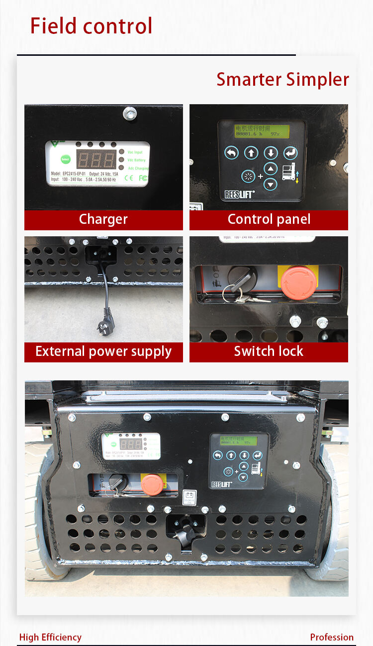 Factory Direct Sales Vertical Lifting Platform Electric Cargo Home sleeve mast Lift Table details