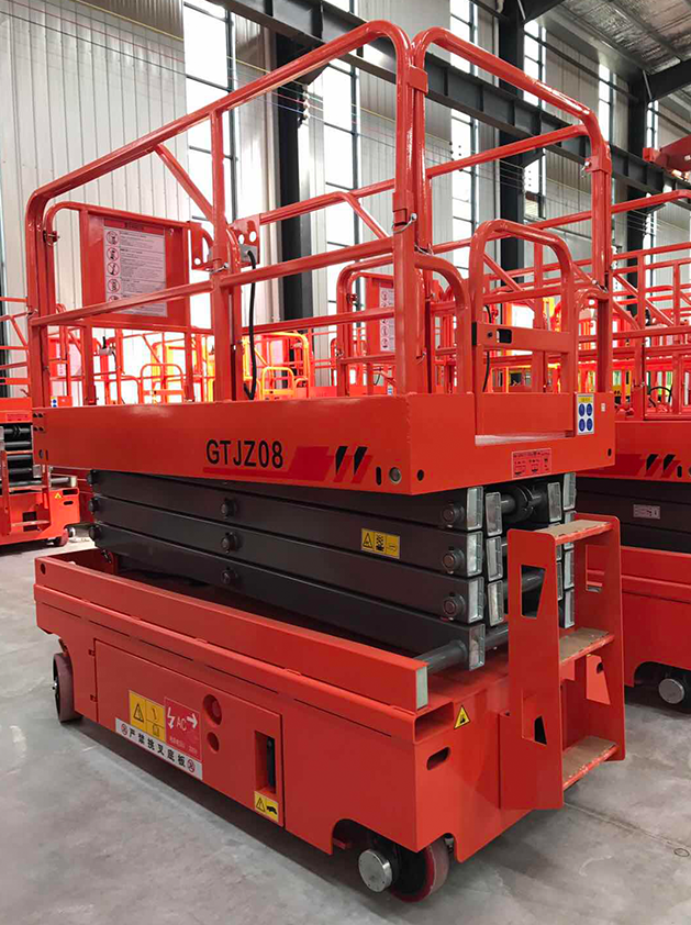 CE Certificate Electric Aerial Scissor Lift Hydraulic Mobile Scissor Lift Table factory