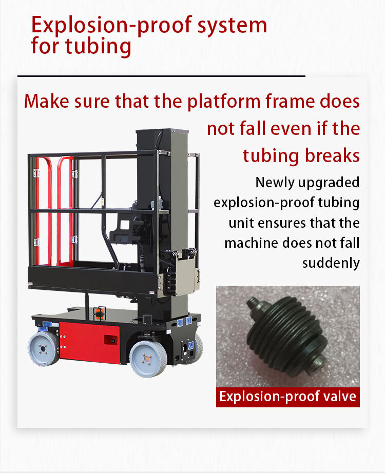 Popular Products Cargo lift Platform Warehouse Lift Hydraulic sleeve mast Lift Table manufacture