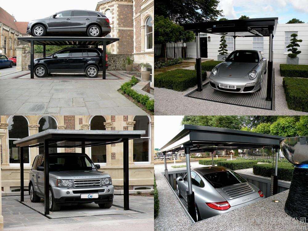 Underground Garage Car Scissor Lift Vehicle Double Layer Basement Scissor Car Lift Car Parking Lift For Sale details