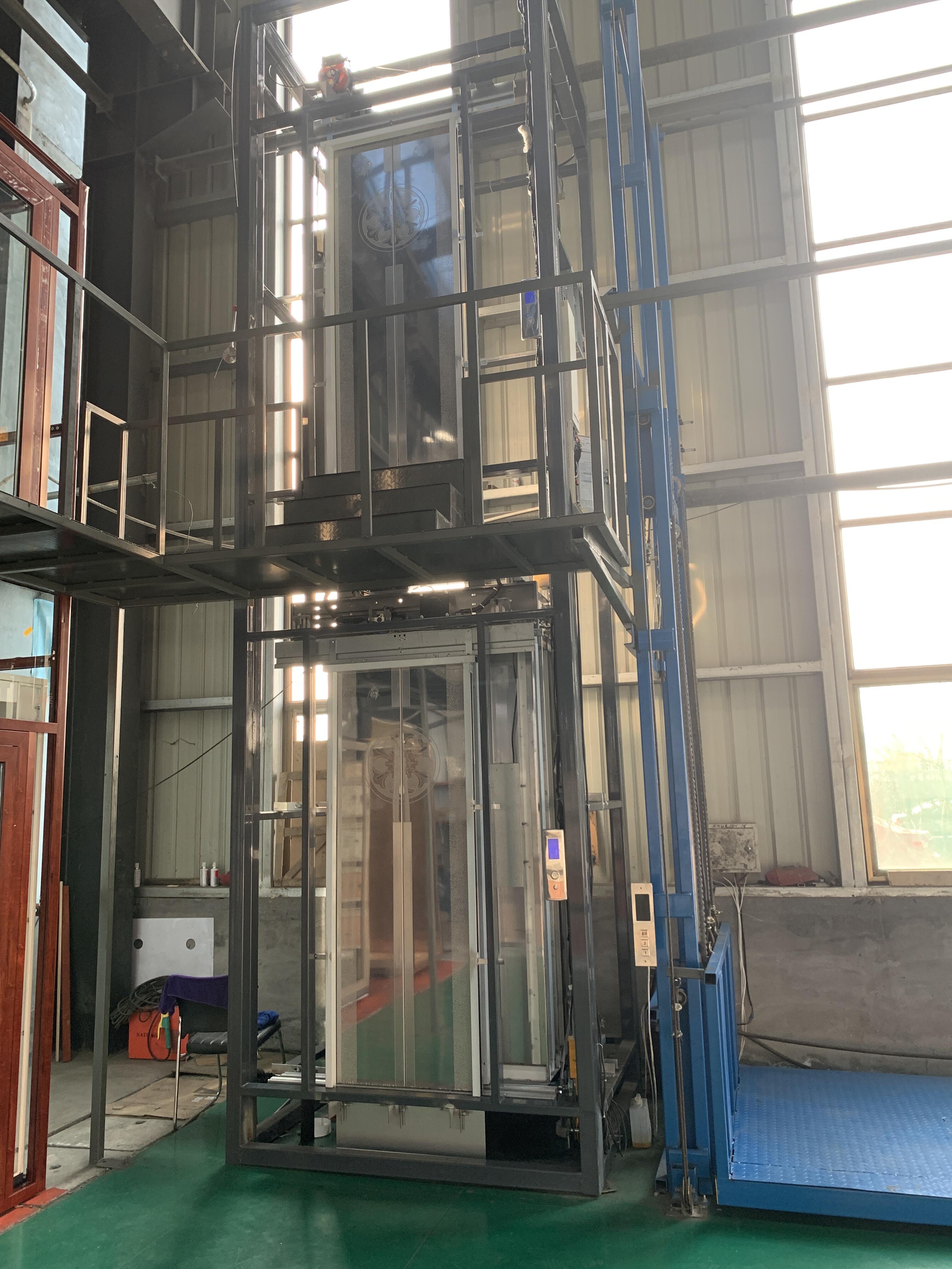 Factory Custom Hydraulic Elevator Platform House Small Elevator Home Elevator Lifting details