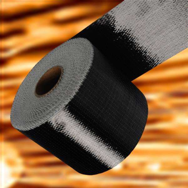 Utilização de tecido liso de fibra de carbono
