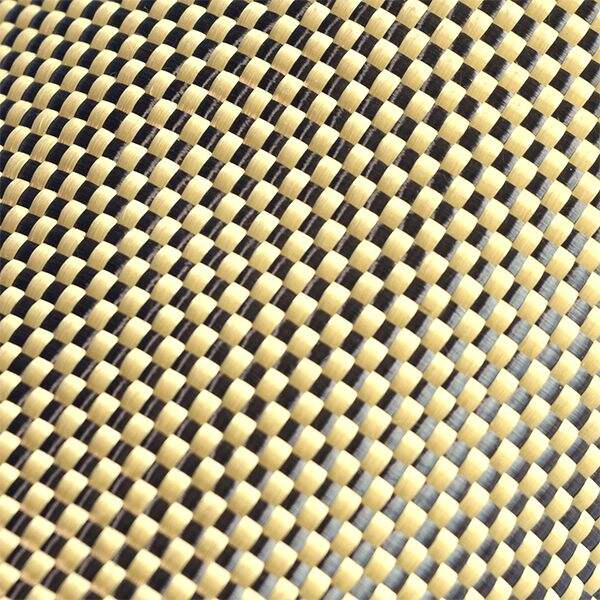 Carbon /glass / aramid fiber hybrid fabric