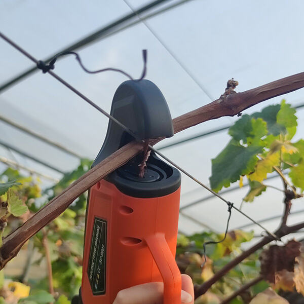 Making usage of Garden Tape Stapler