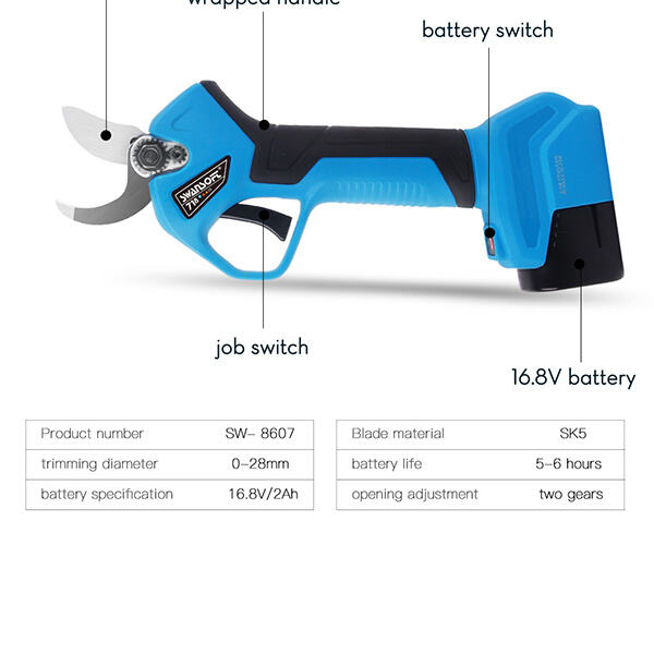 How to Use Cordless Orchard Secateurs?