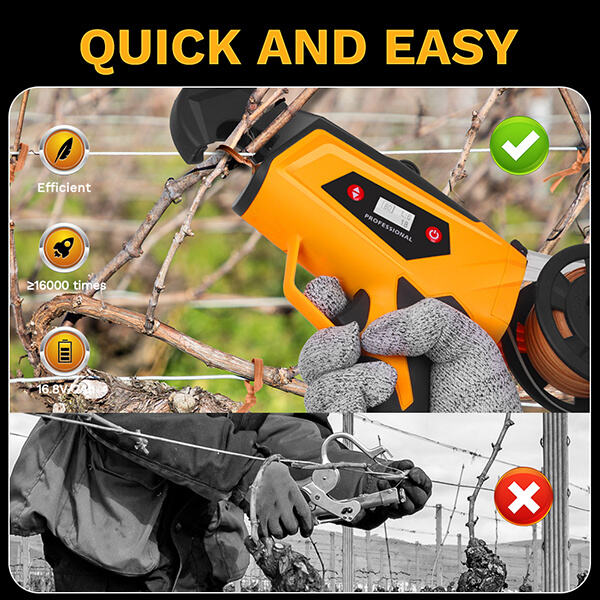 Features of Rechargeable Secateurs: