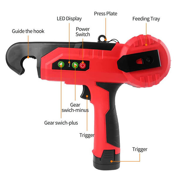 Safety of utilizing a Vine Tying Tool