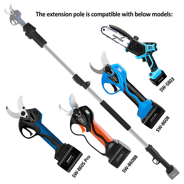 Usage of Electric Telescopic Pruner