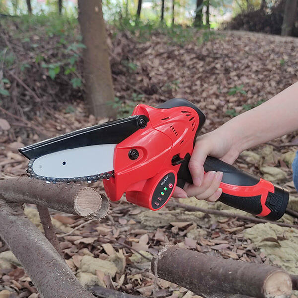 Utilizing a Battery Operated Chainsaw