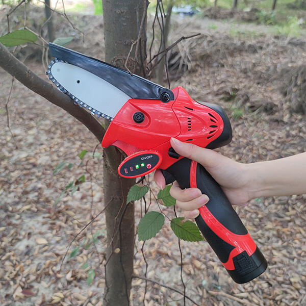 Safety Features of Small Hand-Held Chain Saw