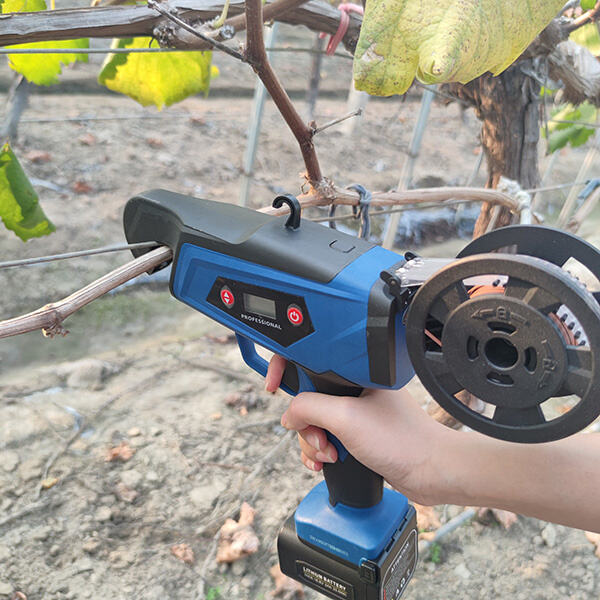 Innovation of Electric grape tying machine: