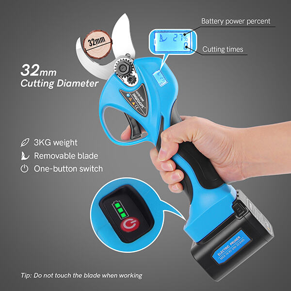 Security of Lithium Pruning Shears