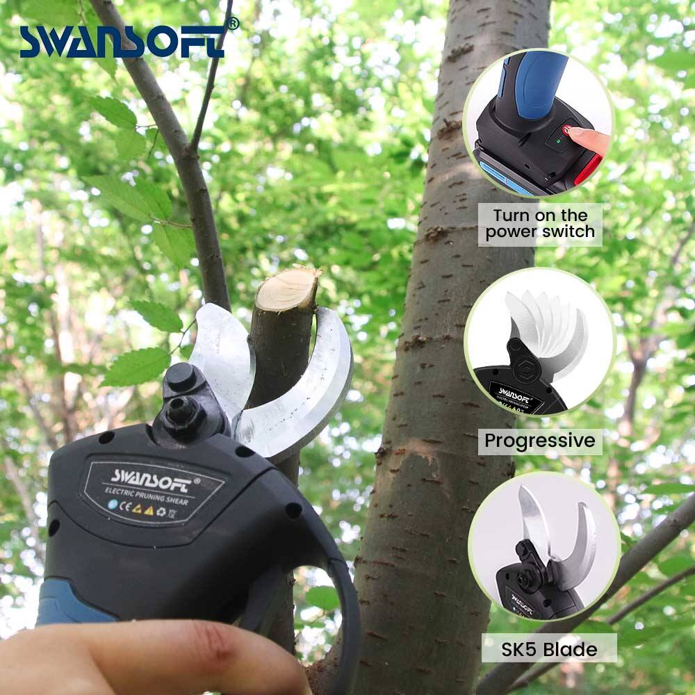 [SW-8605]40mmElectric Pruning Shears for Cutting Branches