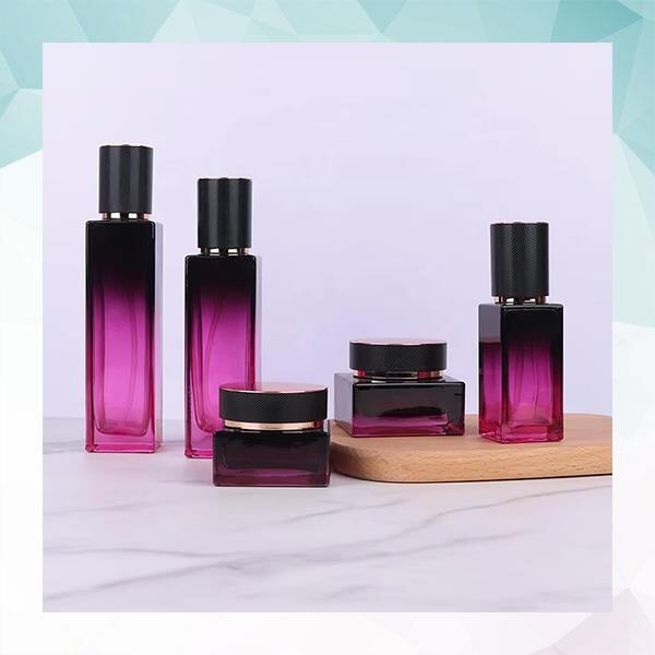 Contenants de cosmétiques en verre