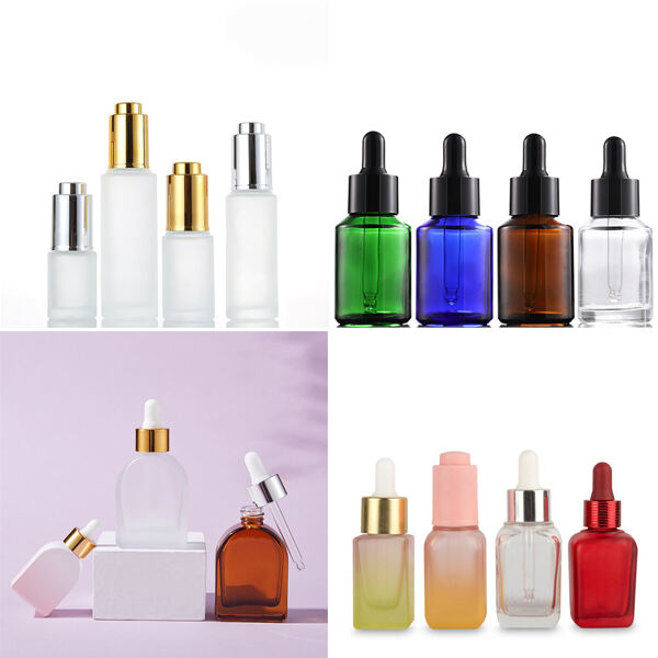 Elevate your skincare routine with a sleek bottle and dropper combo