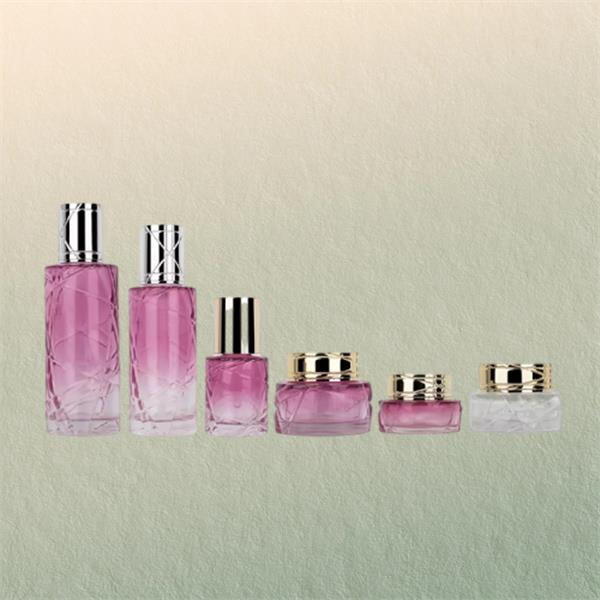 Small Glass Jars for a Variety of Cosmetic and Beauty Products