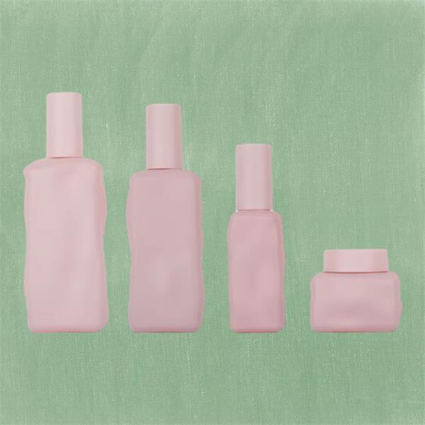 Mini pots cosmétiques avec couvercles