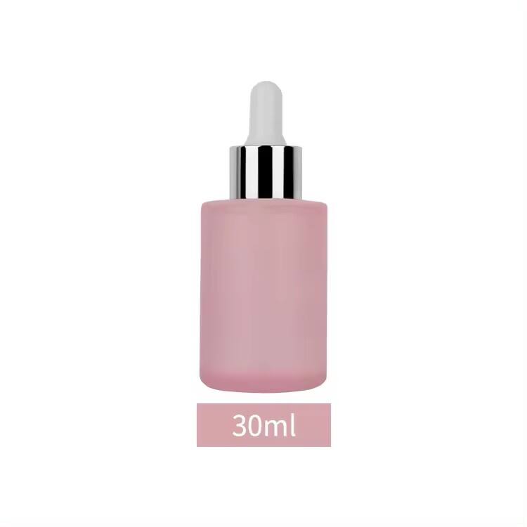 Support custom color 30ml cosmetic  glass bottle cosmetic essential oil skincare bottle perfume bottle glass dropper details