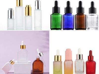 Quelles entreprises bénéficient le plus des flacons compte-gouttes en verre en gros (huiles essentielles, sérums, etc.)