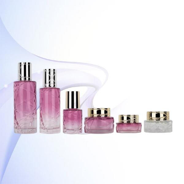 Compact Cosmetic Glass Jars for On-the-Go Touch-Ups