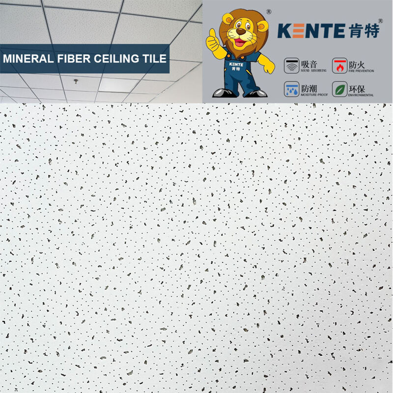 Top Brands Of Acoustic Mineral Fiber Board Material For Soundproofing And Fire Proof