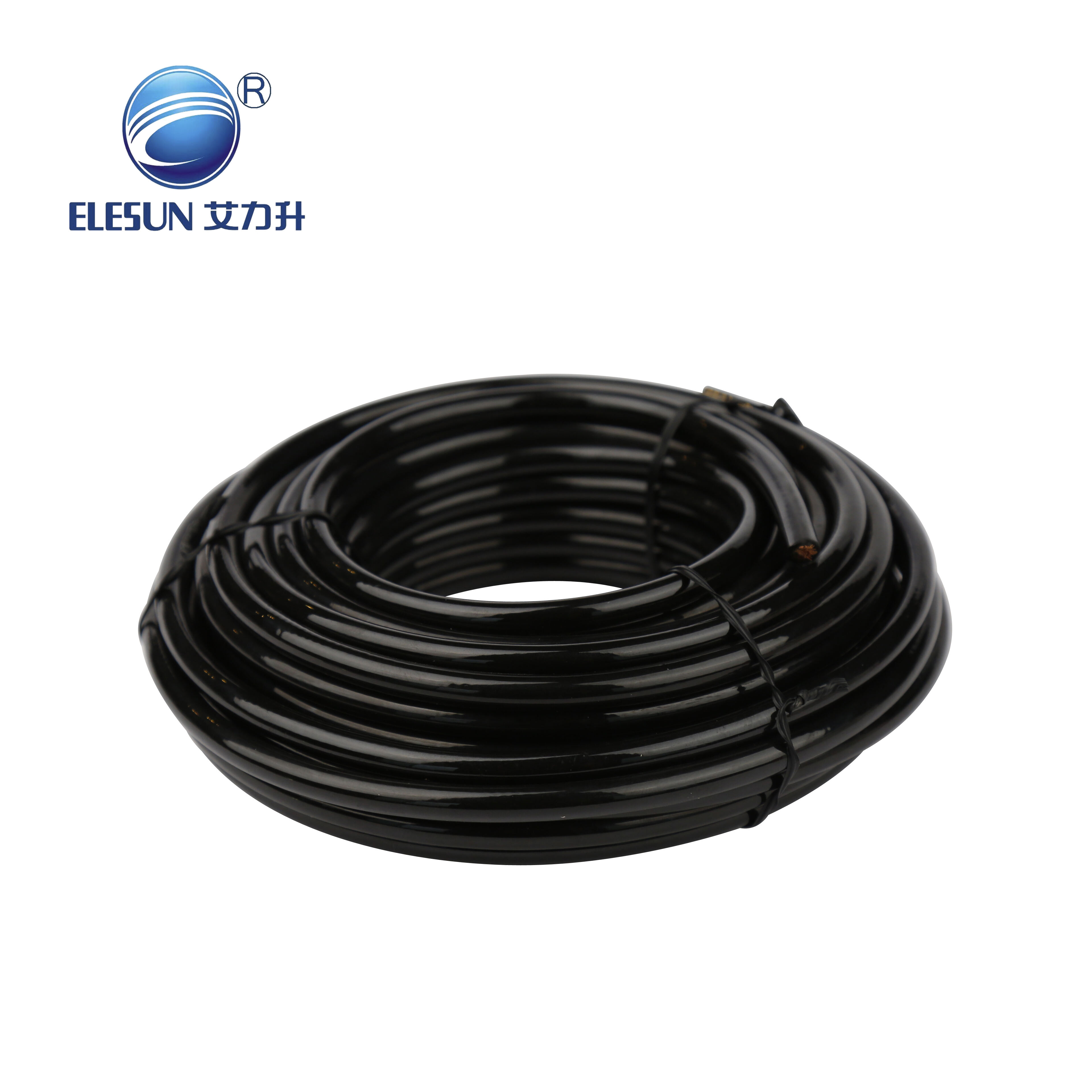 Double Shielded PVC solid PE insulation Flexible Coaxial Cable RG214 Coax Cable factory