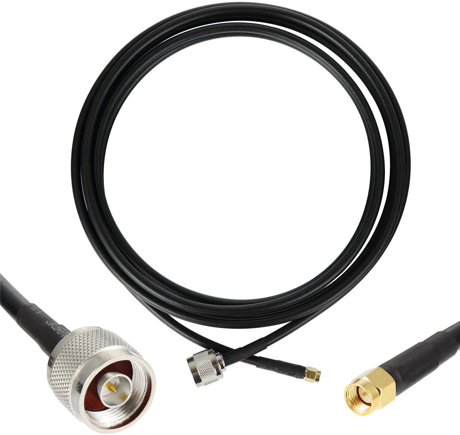 Double Shielded PVC solid PE insulation Flexible Coaxial Cable RG214 Coax Cable details