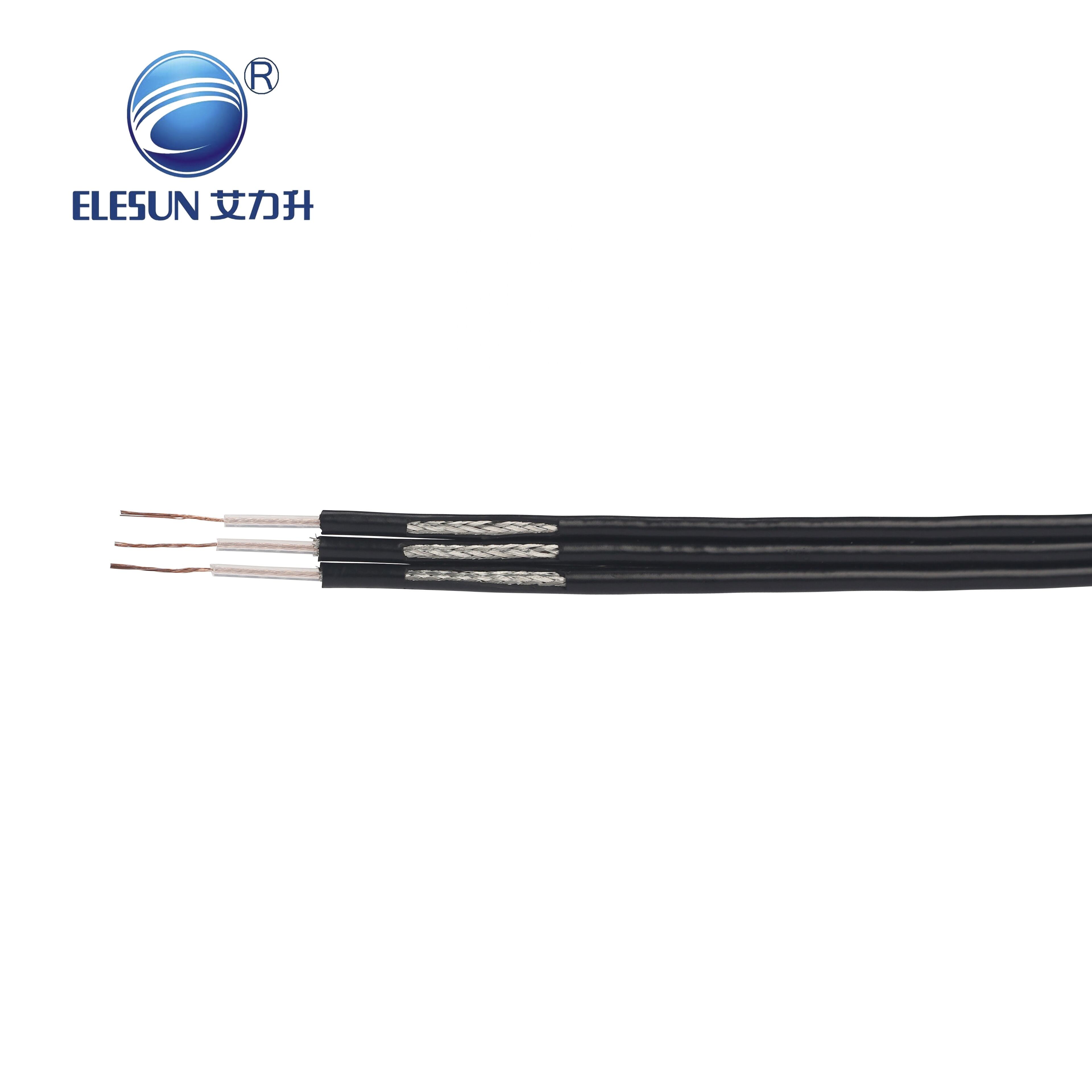 Cable coaxial de alta temperatura Rg178 con detalles de aislamiento de PTFE