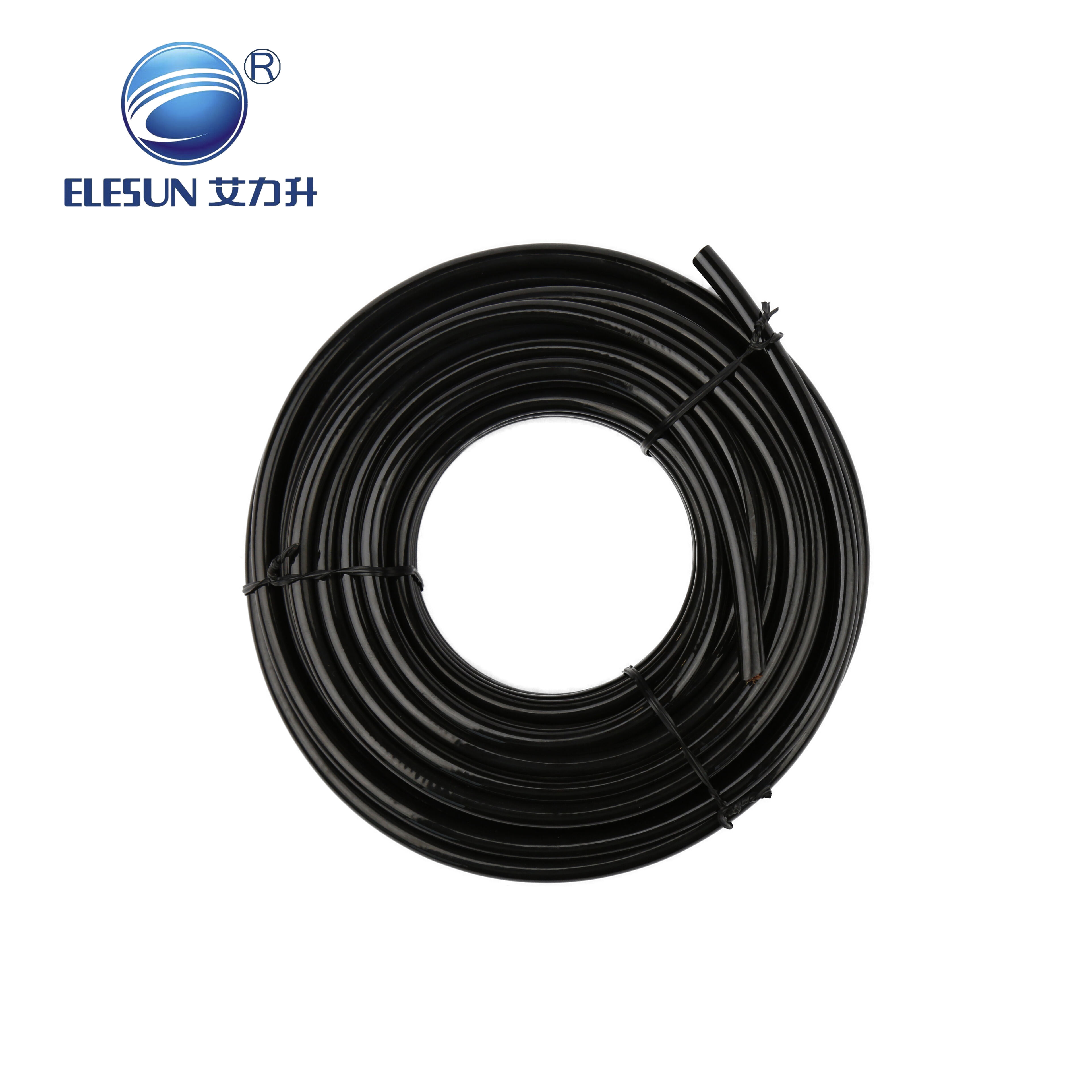 Double Shielded PVC solid PE insulation Flexible Coaxial Cable RG214 Coax Cable details