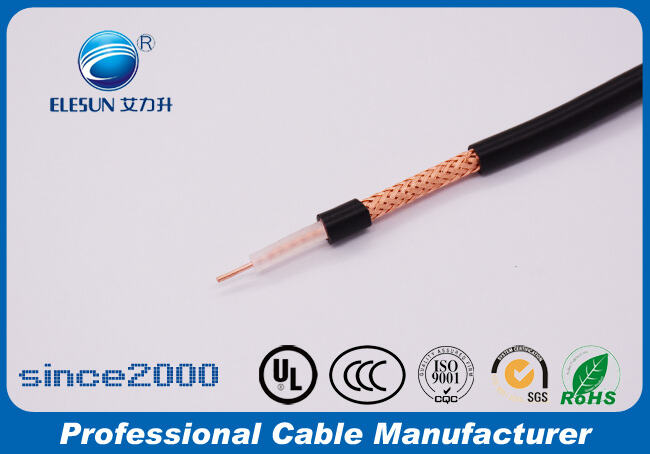 CCTV Coaxial Cable RG series 50Ohm low loss RG58 RG59 RG6 coaxial cable for antenna details