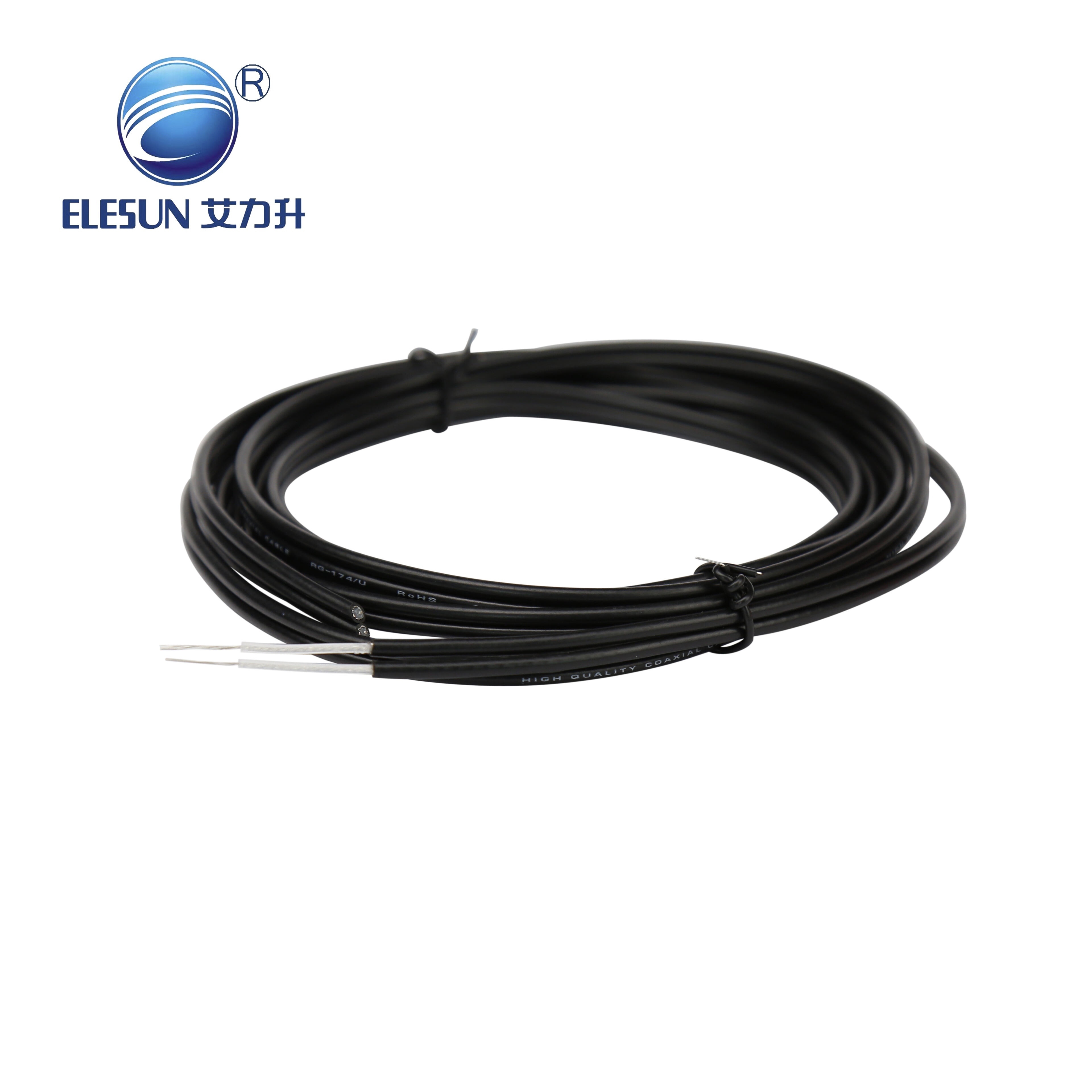 Paggawa Magandang Kalidad Pinakamahusay na Presyo Rg174 Coaxial Cable para sa WiFi Antenna supplier