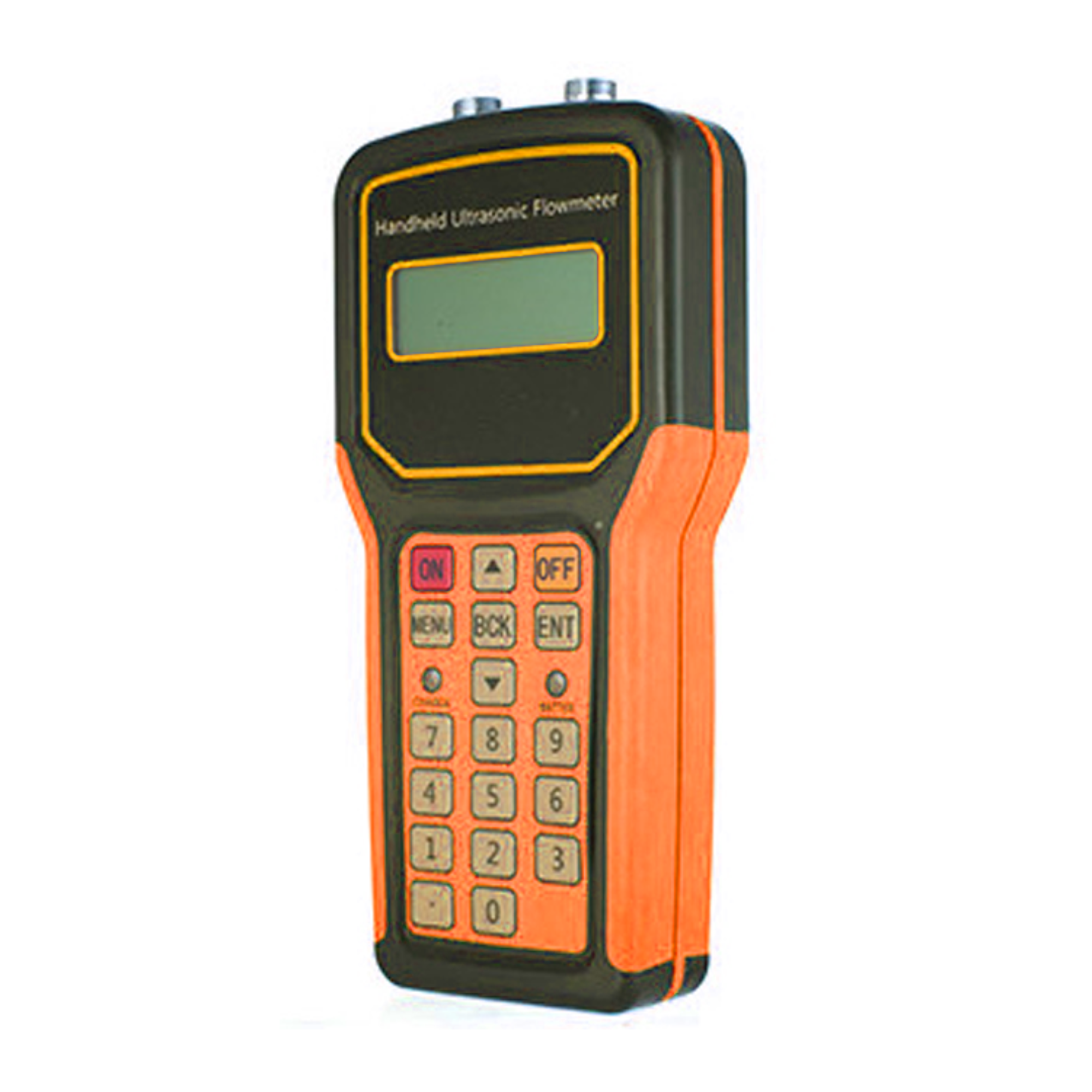 Handheld clamp-on ultrasonic flowmeter