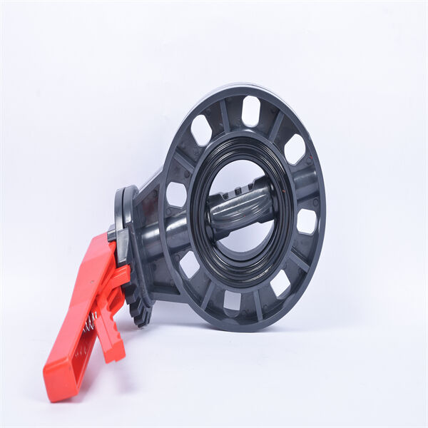 Utilizing PVC Butterfly Valve