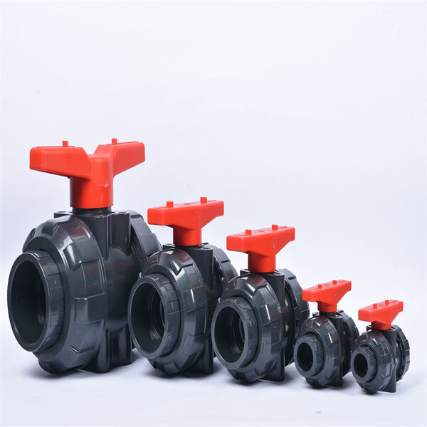 Features of the Double Union PVC Ball Valve: