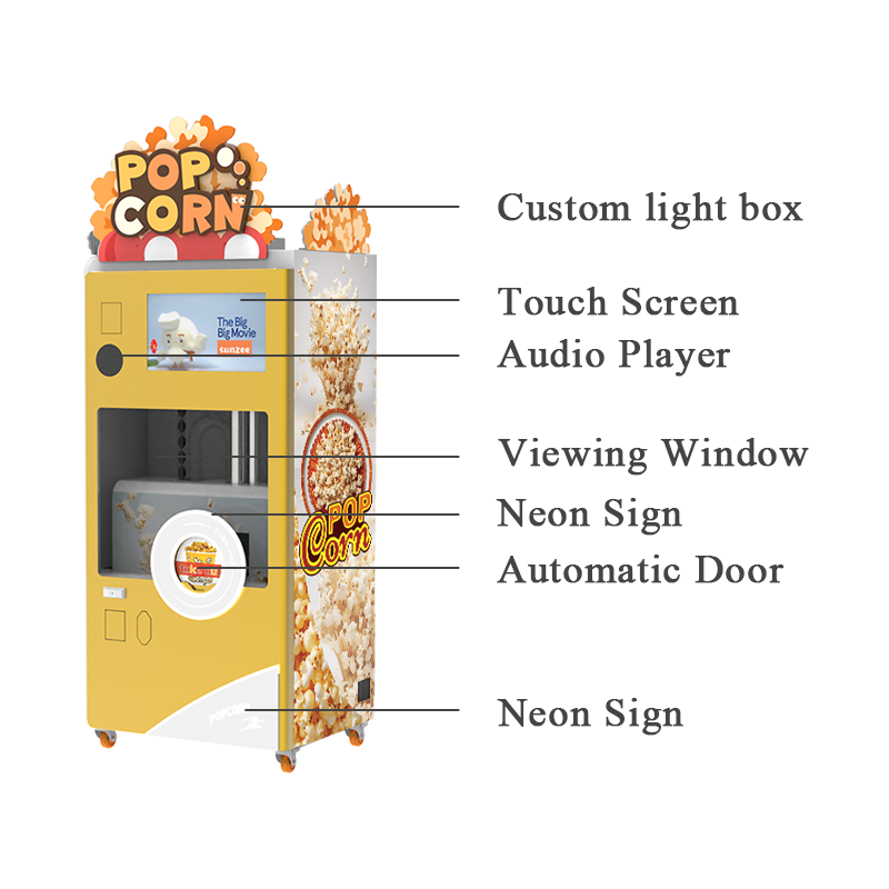 Smart Control Experience: Automation and Cleaning Solutions for SUNZEE Popcorn Machines