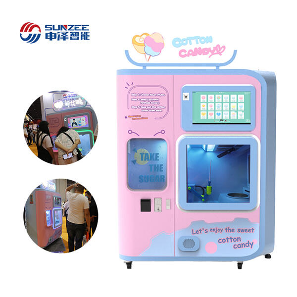 Security of Cotton Candy Vending Machine