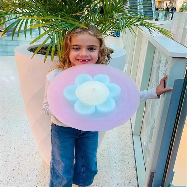 Say goodbye to manual labor with the convenience of a full automatic cotton candy machine