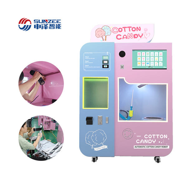 Innovation in cotton candy machines