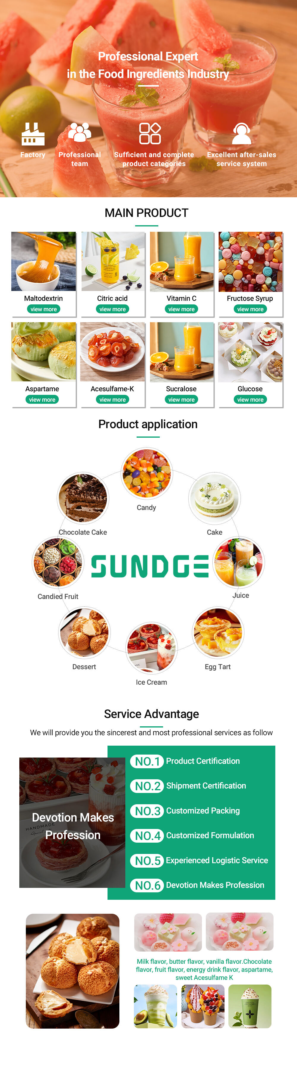 SUNDEG Wholesale OEM Animal feed additives vitamin b2 riboflavin CAS 83-88-5 Vitamin B2 factory