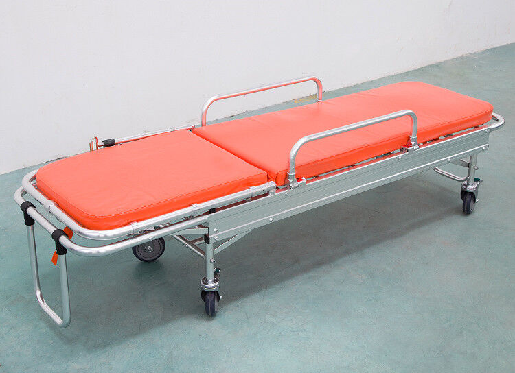 Hot Promotion Portable Basic Hospital Medical Emergency Wheeled Ambulance Stretcher details